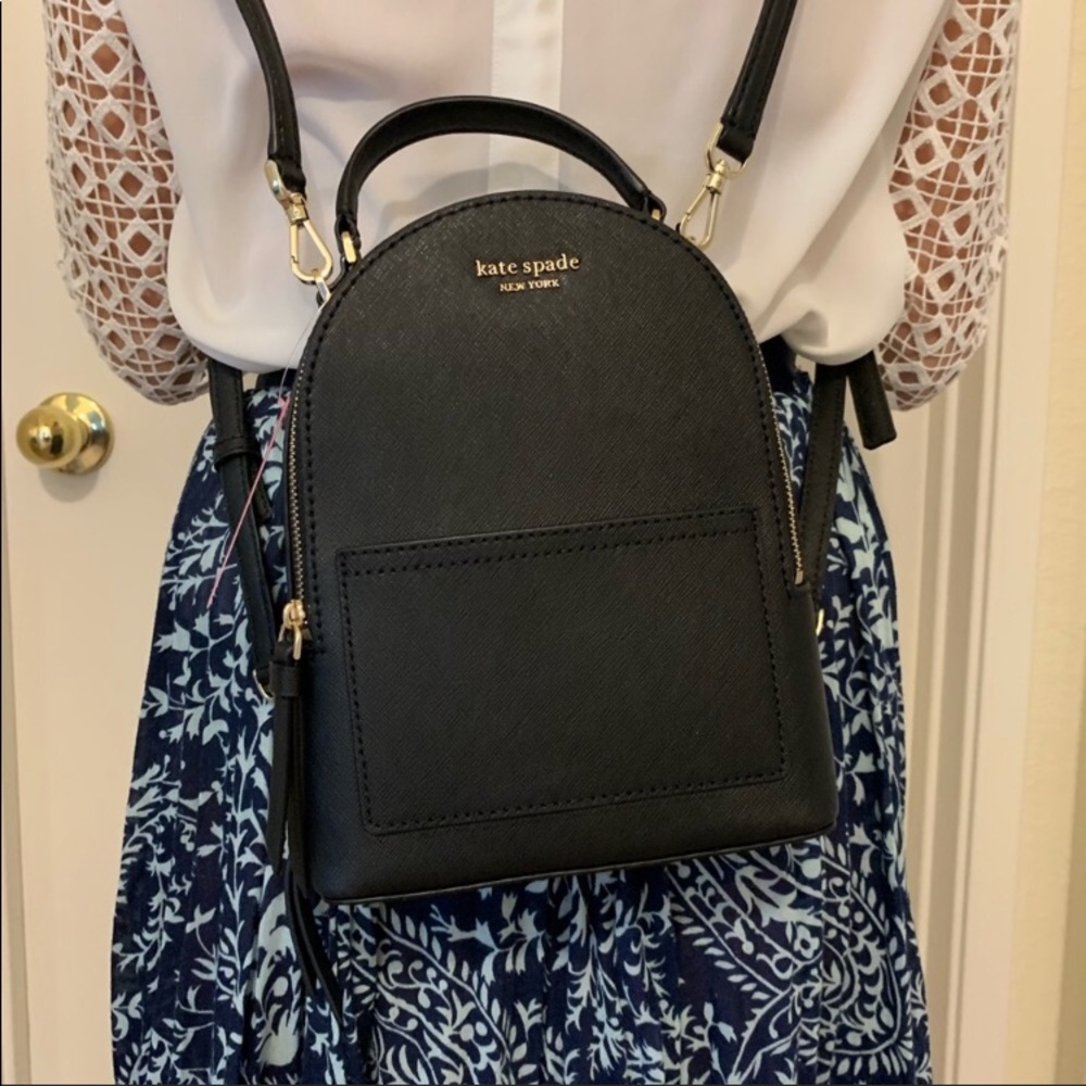 KATE SPADE MINI CONVERTIBLE BACKPACK CROSSBODY BAG - Picture 8 of 8